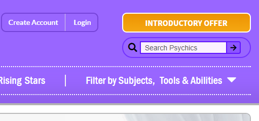 Signing up to PsychicOz.com