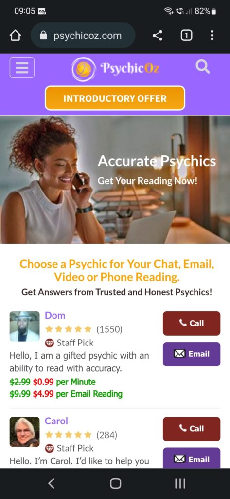 PsychicOz Mobile