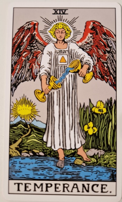 Temperance Tarot Card