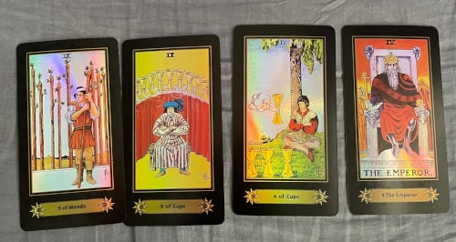 Four Card Tarot Spread